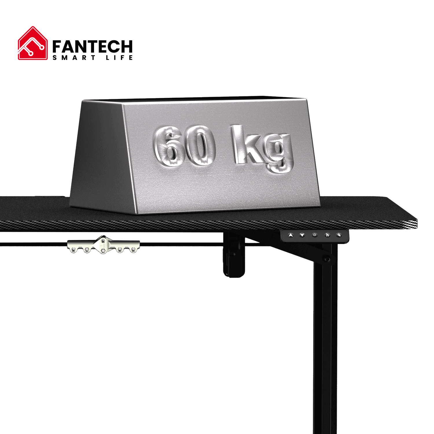 FANTECH WORKSTATION WS311 ADJUSTABLE RISING DESK – WHITE FANTECH WORKSTATION WS311 ADJUSTABLE RISING DESK – WHITE